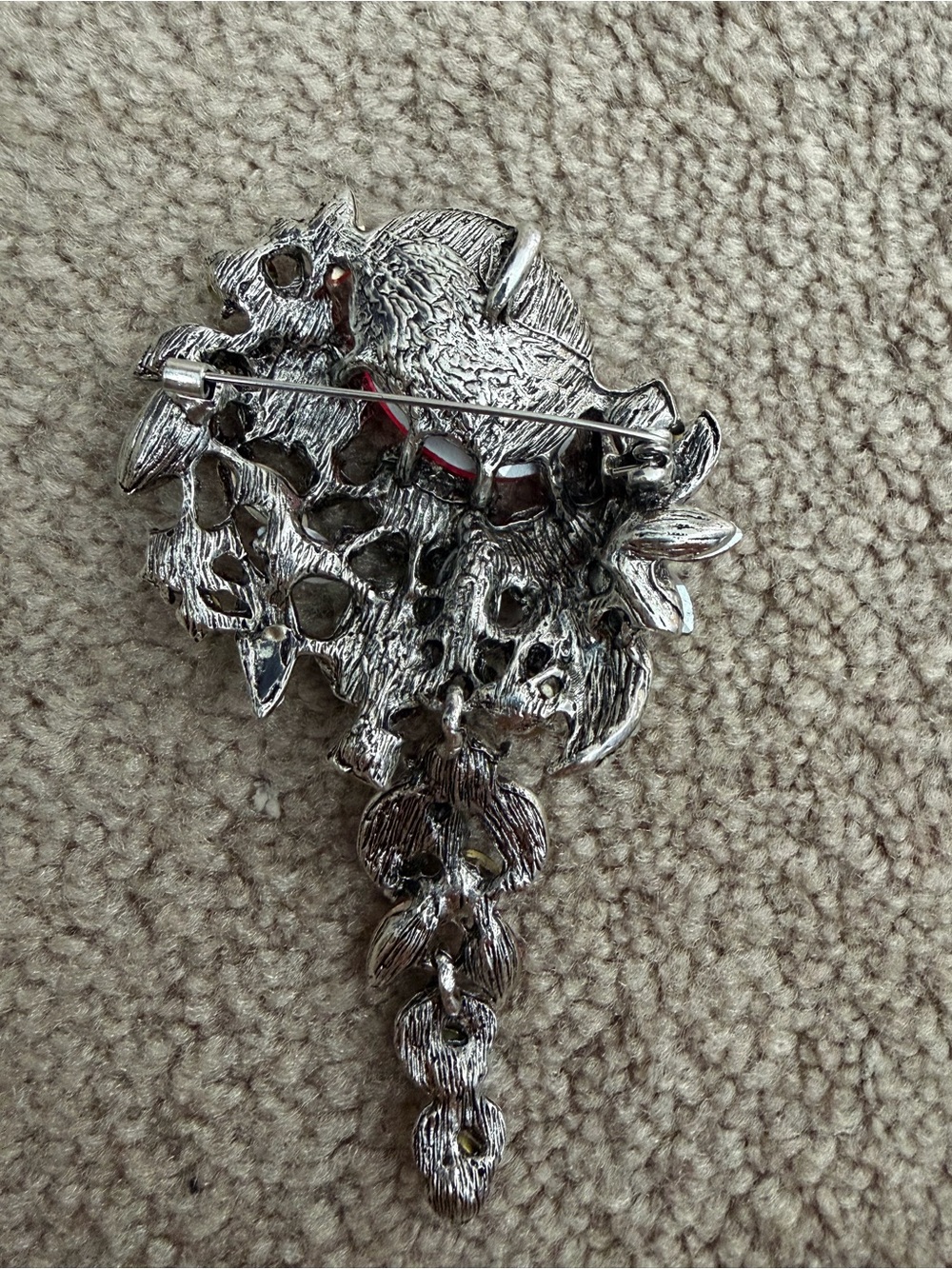 NWOT Aratta Silent Journey- Jewel Floral Pin- Multi- Color - Picture 10 of 13